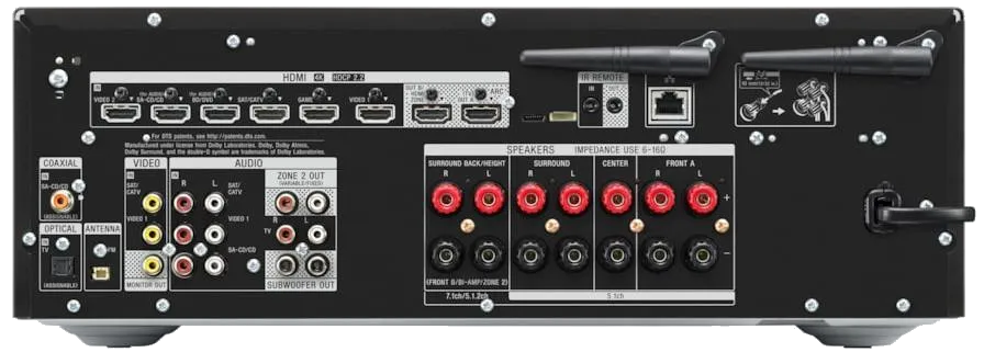 Ремонт платы УМ на компонентном уровне Sony STR-DN1080