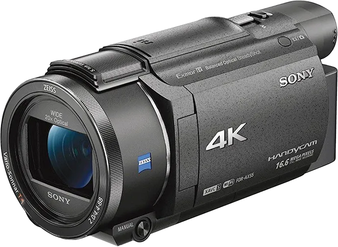 Замена диафрагмы Sony FDR-AX55